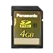Panasonic Gold Class10 SDHC-Speicherkarte 4GB 22MB/s