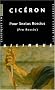 Pour Sextus Roscius : Edition bilingue fran�ais-latin