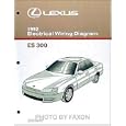1992 Lexus ES 300 Wiring Diagram Manual Original by Lexus
