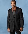 Donald J. Trump Charcoal Wide Stripe 2-Button Jacket