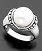Fresh by Honora Sterling Silver White Cultured Freshwater Pearl Ring