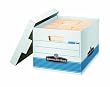 Fellowes Bankers Box 00789 Quick/Store Blue/White Letter/Legal Storage Box (12 pack)