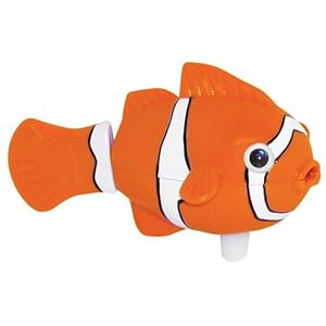 CLOWN FISH Wind Up Toy - They Swim In Water! by 