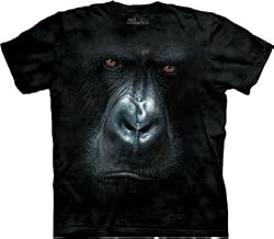 The Mountain In the Mist Gorilla Ape Adult Tee T-shirt