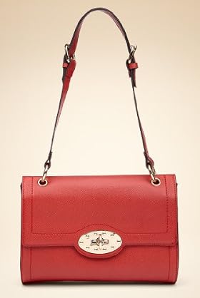 Limited Collection Turn Lock Shoulder Bag