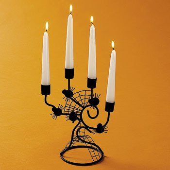 Spiderweb Candelabra - Party & Votives