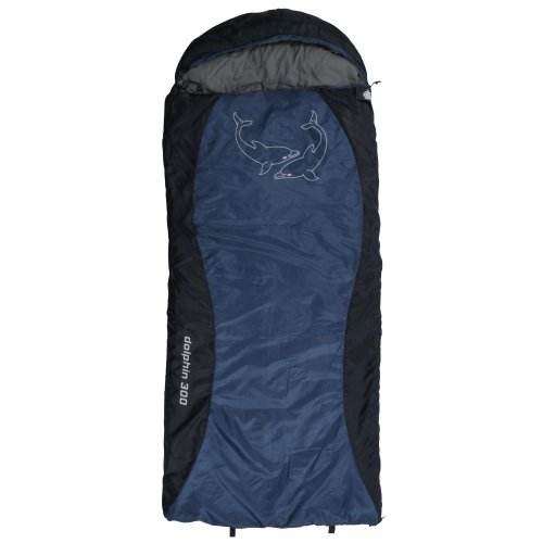10T DOLPHIN 300 Sac de couchage enfant Bleu 180 x 75 cm
