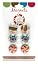 Eye Pads - Carolina Pad Eye Candy Magnets , 12 Count of 6-Magnet Sets, 2 Each of 3 Design(25547)