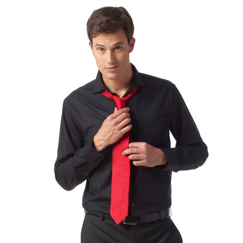 Seidensticker Herren Hemd/ Business 1000, Gr. 40 CM (M), Schwarz (84 schwarz) Preisvergleich
