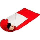 Happy Camper Kids Lady Bug Pet Pillow Sleeping Bag Combo