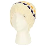 Minnesota Vikings Fashion Breast Cancer Awareness Winter Knit Hat - Ivory