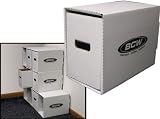10 Short Cardboard Comic Book House Comic Boxes