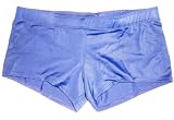 Navy Drawstring Square-Cut Boy-Short with Seamless Front