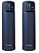 Zojirushi SM-KHE48AG Stainless Steel Mug, 16-Ounce, Smoky Blue - 2 Pack