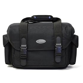 CaseCrown Protective Premium Air Cell System Camera Bag for the Canon VIXIA HF200 HD Flash Memory Camcorder with 15x Optical Zoom