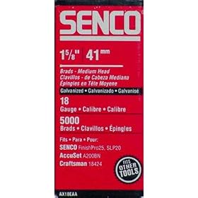 Click here to buy Senco #AX18EAA 5000CT 1-5 8 Brad Nail by SENCO FASTENING SYSTEMS.