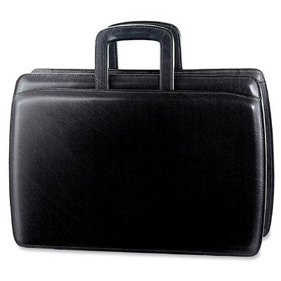 Elements Triple Gusset Zip Top Briefcase Color: Black