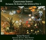 C Simpson: The Seasons, The Monthes & other divisions of Time, Vol 1 /Watillon * Heumann * Franklin * Spaeter * Guglielmi CD