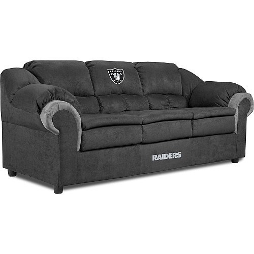 Imperial Oakland Raiders Pub Sofa