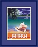 "Jamaica" by Ignacio - Framed Artwork