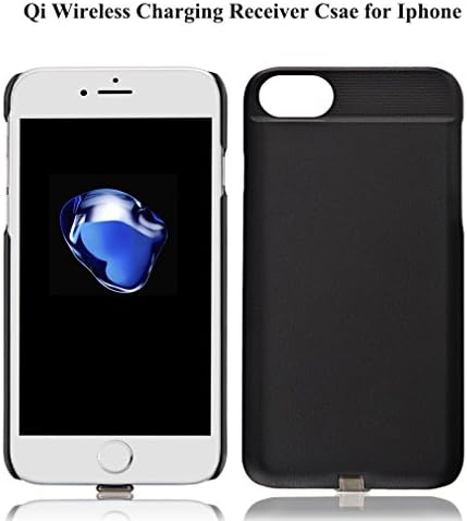 Qi Wireless Charging Receiver Case Back Cover for iPhone6plus /6Splus /7plus,Standard Wireless Receiver case Flexible Lightning Connector(5.5 Inch)