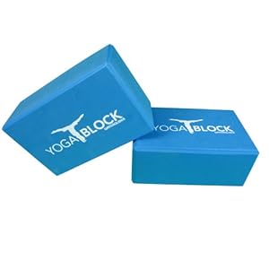 Yoga Blocks 2 Pack: Size 4 X 9 X 6 Available in 3 Colors, Highest Quality