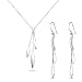 Elli Damen-Schmuckset Klassik 925 Silber Länge 45cm 0907581811_45