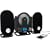 GPX HC208B Home Music System Vertical CD Player with AM/FM Radio and Digital Clock Includes Remote Control (Black)