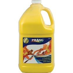 Prang 22803 Prang Ready-to-Use Tempera Paint, Gallon, Yellow, 1 Unit