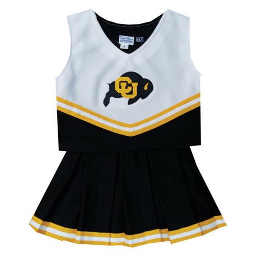 Buy Colorado Golden Buffaloes NCAA Cheerdreamer Two-Piece Uniform (Black) by JR Sports