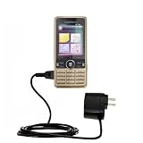 Rapid Wall / AC Charger for the Sony Ericsson G700 - Gomadic Brand w/ TipExchange Technology