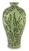 Celadon ceramic vase, 'Veganism'
