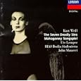 Weill - The Seven Deadly Sins � Mahagonny Songspiel / Ute Lemper � RIAS Berlin Sinfonietta � John Mauceri