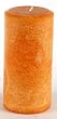 3" x 6" Mottled Pillar, Hibiscus