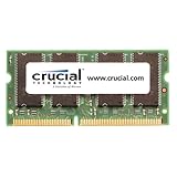 Crucial Technology CT64M64S4W75 512MB 144-Pin PC133 133Mhz SODIMM SDRAM Memory