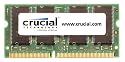 Crucial Technology CT64M64S4W75 512MB 144-Pin PC133 133Mhz SODIMM SDRAM Memory