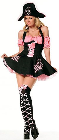Pirate Treasure Hunt Costumes Lingerie 