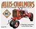Tin Sign Allis Chalmers - Model U