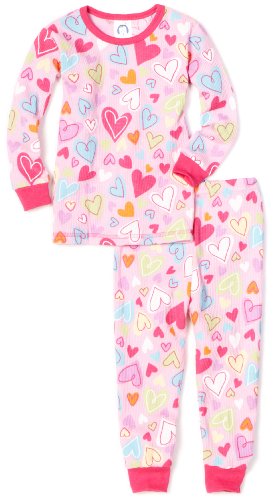 Gerber Baby-Girls Infant Hearts Thermal 2-Piece Underwear Set,