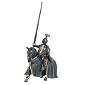 Schleich Knight and Horse - Black