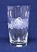 Individually Hand Etched Trout Tumbler Glass 7"H Set / 4