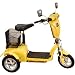Electric Nomad 4 Wheel Mini Scooter Yellow