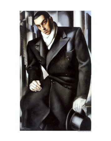 Tadeusz Lempicki, c.1928 Styles Art Poster Print by Tamara de Lempicka, 16x20