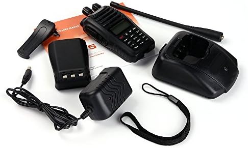 ATC Baofeng UV-B5 VHF/UHF Dual Band Two Way Radio Walkie Talkie Portable HAM Radio