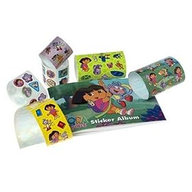 Dora The Explorer Sticker Extravaganza