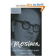 Messiaen: Quatuor pour la fin du temps (Cambridge Music Handbooks)
