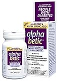 Alpha Betic for Diabetic Health, Advanced Multi-Vitamin, 30 Caplets