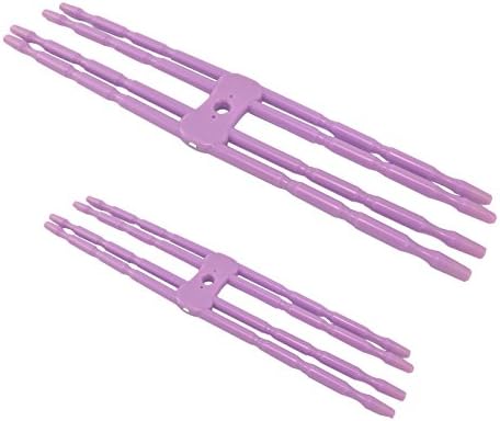 Bonday Spider Flexible Grip Cell Phone Holder Car Holder for Ipad Tablet MID with Adjustable Feet Length 12.2CM 1 Large and 1 Small Combo (Purple)