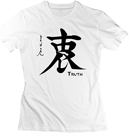 Women's Kanji Symbol Japanese TRUTH Funny Cool 2016 Tshirt