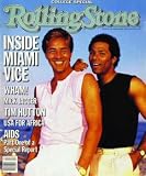 Don Johnson & Phillip Michael Thomas / Rolling Stone Magazine Vol. 444, March 28, 1985, Art Print by Deborah Feingold